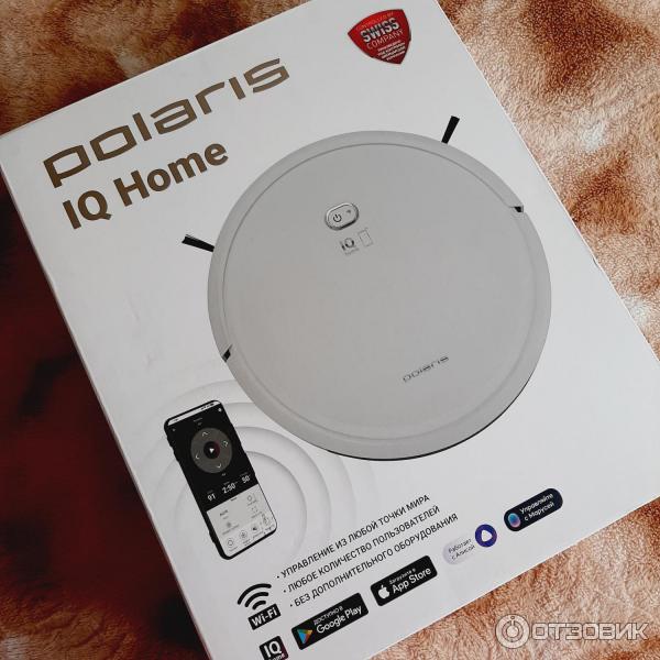 Робот-пылесос Polaris PVCR 1028 WI-FI IQ Home