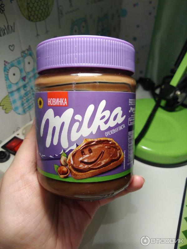 Ореховая паста Milka фото