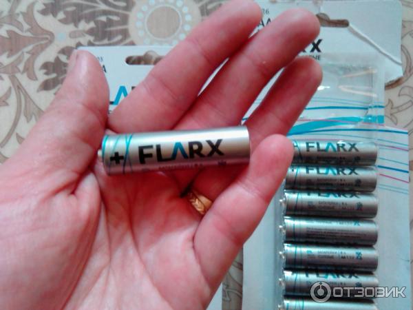 Батарейки солевые FLARX AA 1.5 V фото