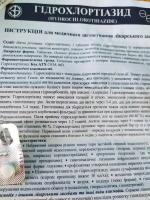 Мочегонное средство Борщаговский химико-фармацевтический завод Гидрохлортиазид фото