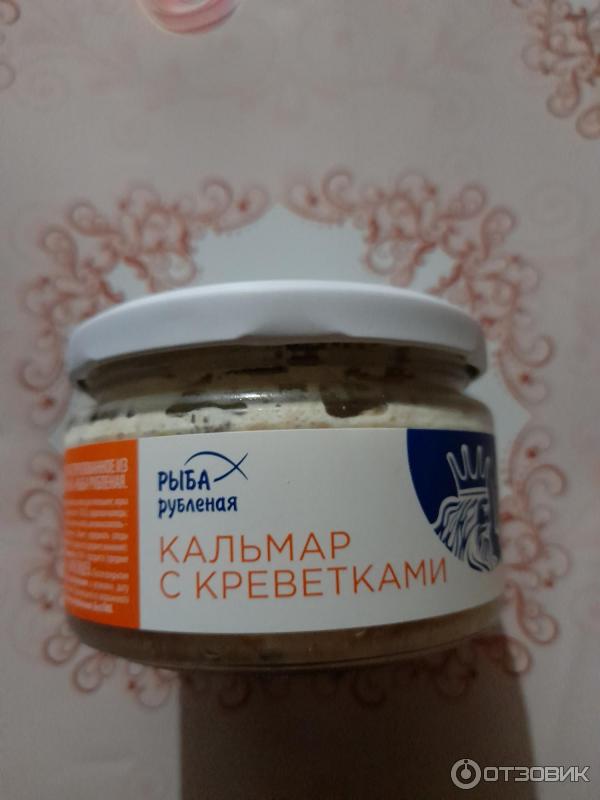 Отзыв о Рыба рубленая Европром Кальмар с креветками | Вкусняшка кальмар ...