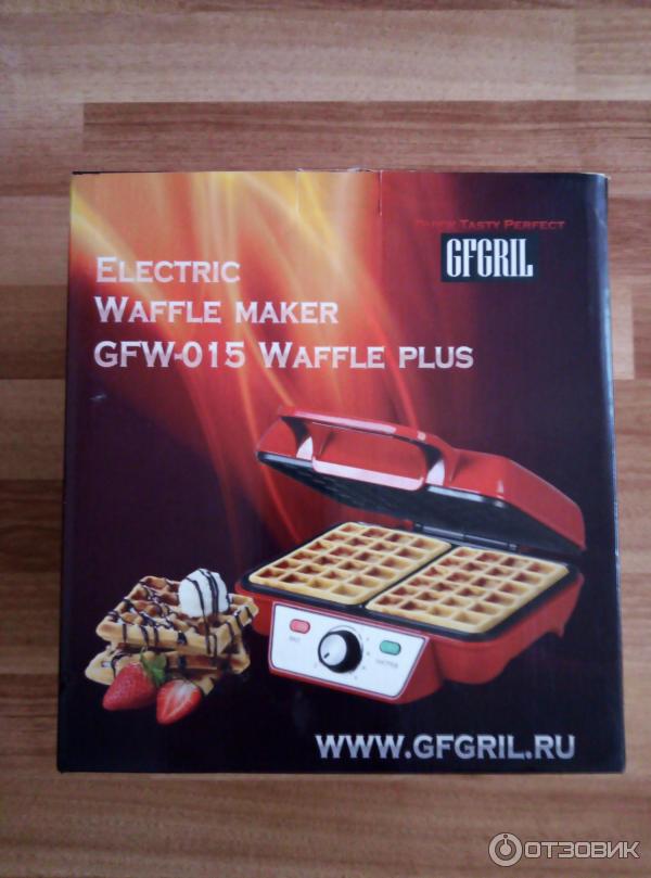 Электровафельница GFgril GFW-015 Waffle Plus фото