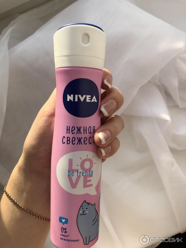 Антиперспирант-спрей Nivea Love Be Trendy Нежная свежесть фото