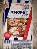 Крабовые палочки "А'море" фото