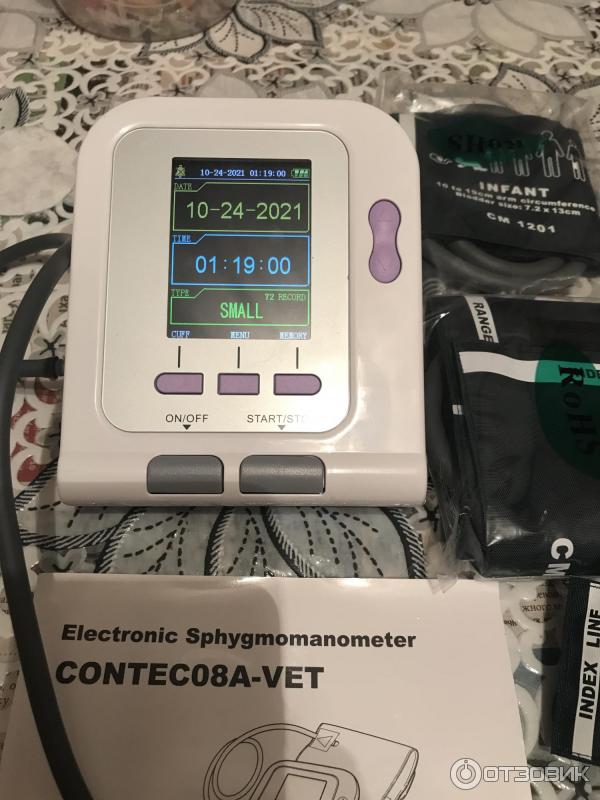 Ветеринарный тонометр contec08a-vet