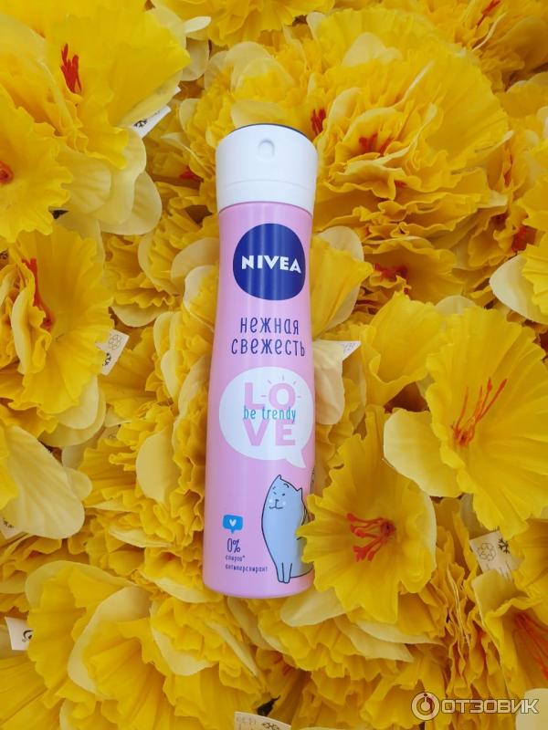 Антиперспирант-спрей Nivea Love Be Trendy Нежная свежесть фото