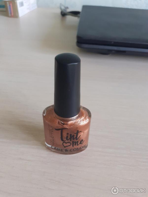 Лак для ногтей Tint Me Gel Effect фото