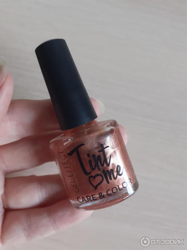 Лак для ногтей Tint Me Gel Effect фото