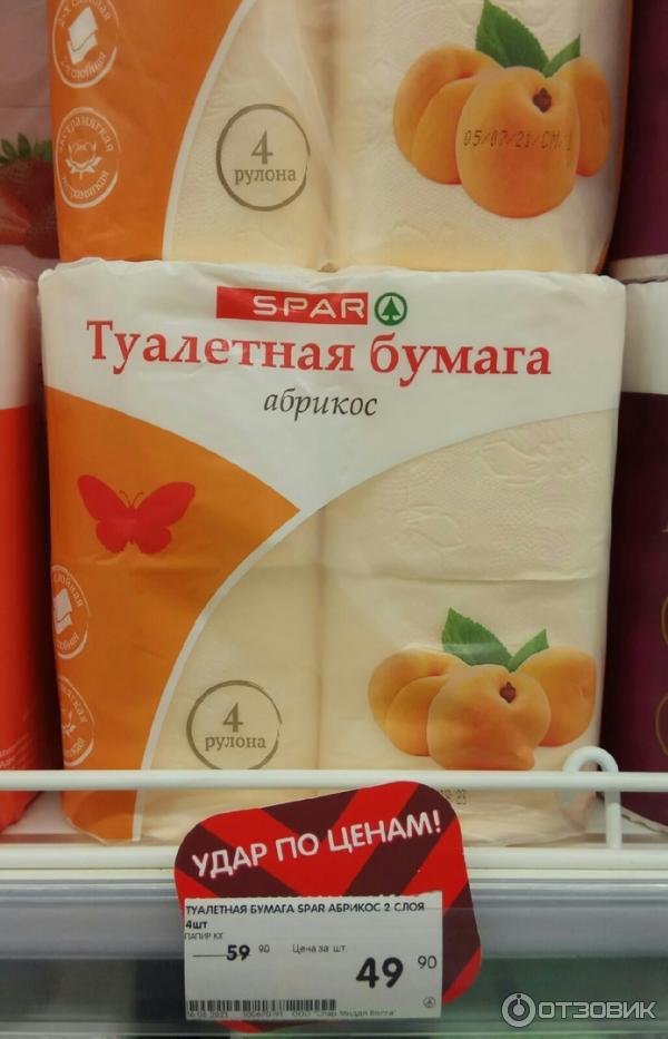 Туалетная бумага SPAR фото