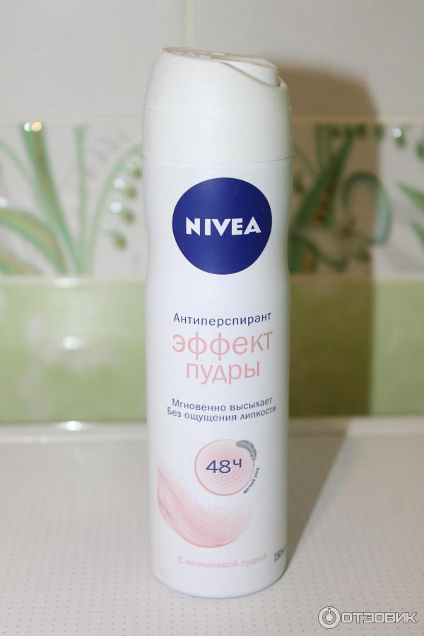 Дезодорант-антиперспирант Nivea Эффект пудры спрей фото