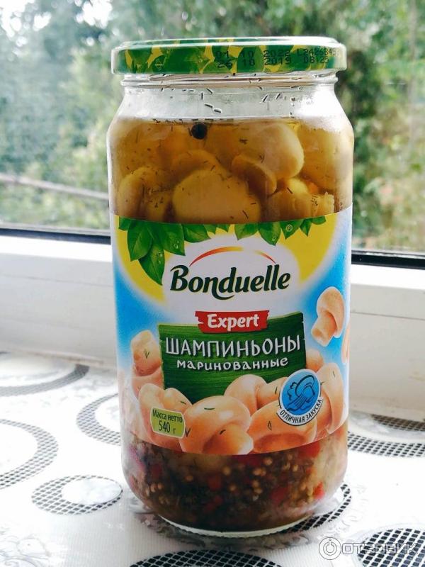 Шампиньоны маринованные Bonduelle