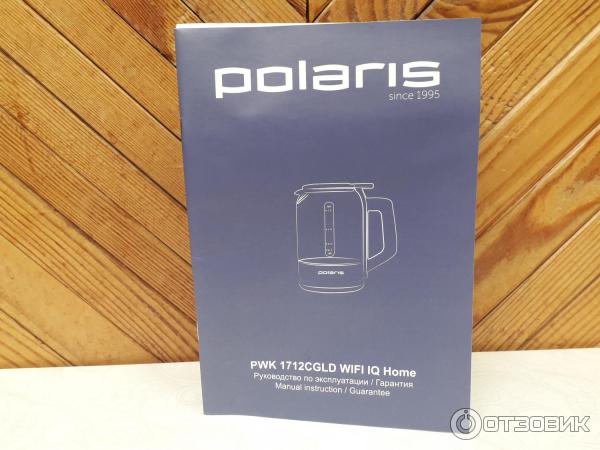 Электрочайник Polaris PWK 1712CGLD WIFI IQ Home фото