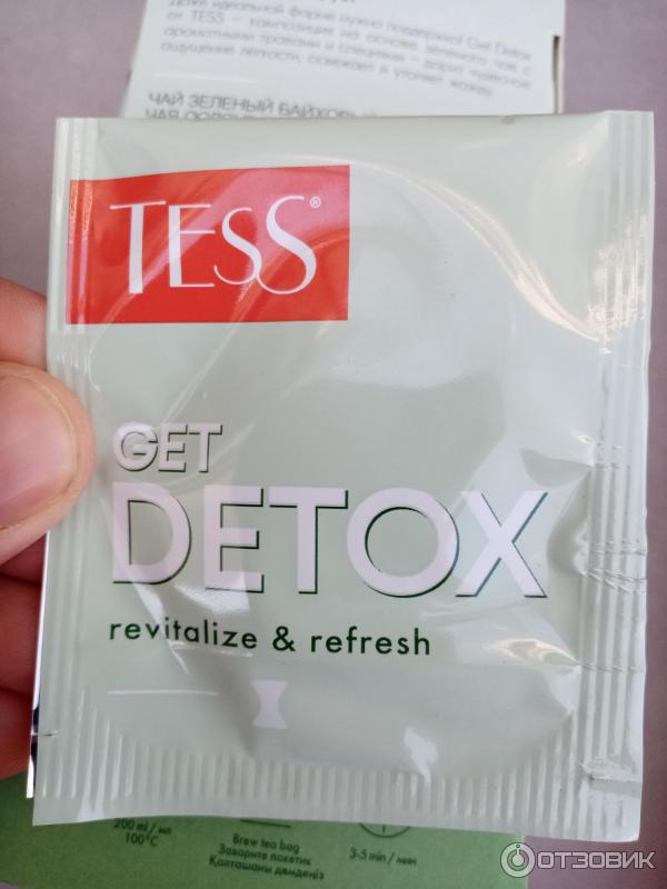 Чай Tess GET DETOX фото