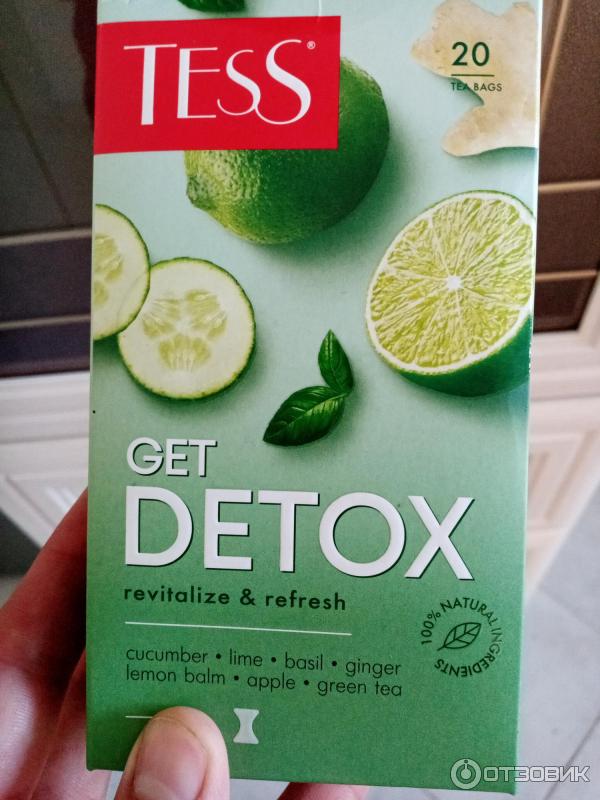 Чай Tess GET DETOX фото