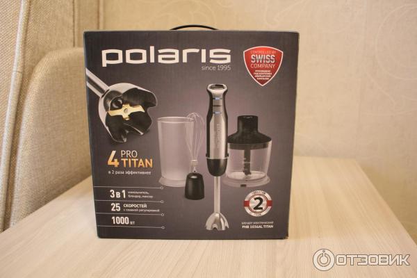 Блендер электрический Polaris PHB 1036AL Titan фото