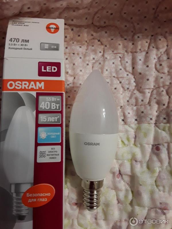 Светодиодная лампа Osram LED фото