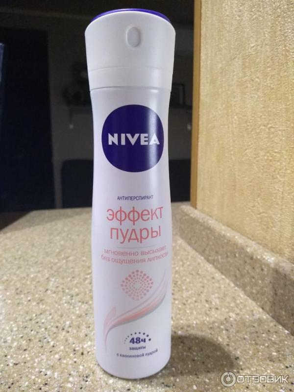 Дезодорант-антиперспирант Nivea Эффект пудры спрей фото