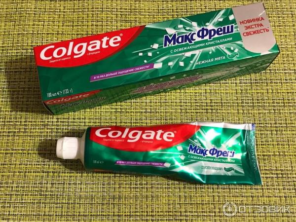 Зубная паста Colgate Max Fresh С освежающими кристаллами фото