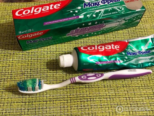 Зубная паста Colgate Max Fresh С освежающими кристаллами фото