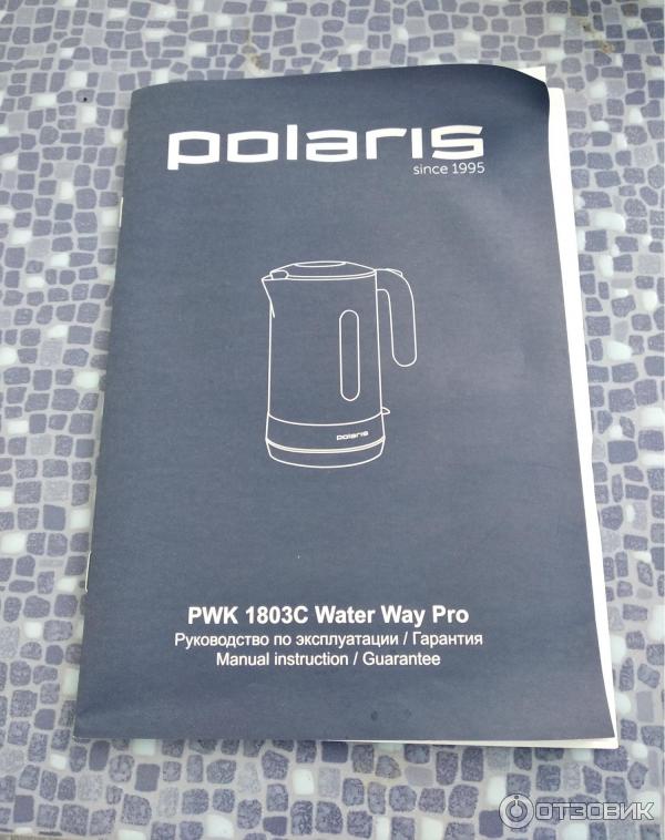 Чайник Polaris PWK 1803C Water Way Pro фото