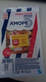 Крабовые палочки "А'море" фото