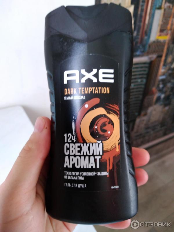 Гель для душа Axe Dark Temptation темный шоколад фото