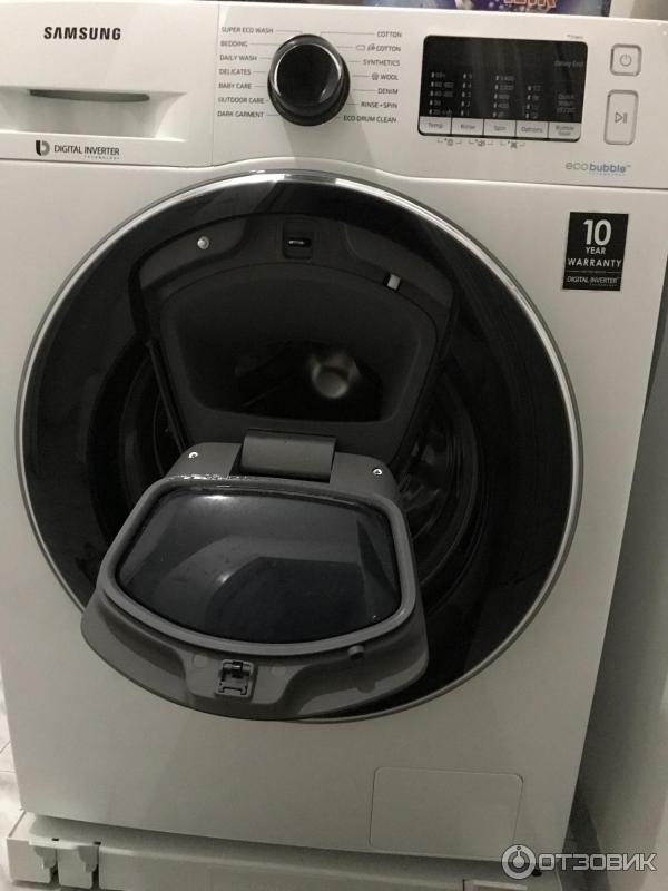 Стиральная машина Samsung WW70K62E00S AddWash фото