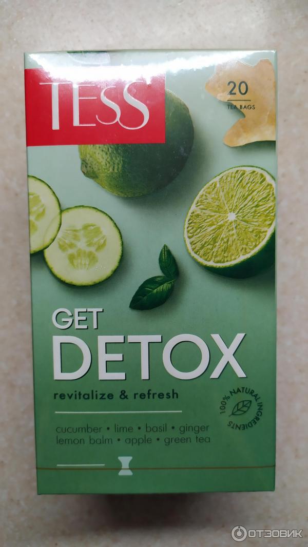 Чай Tess GET DETOX фото