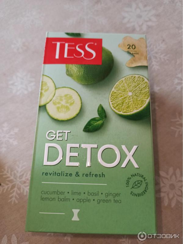 Чай Tess GET DETOX фото