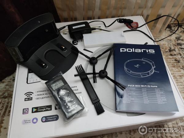 Робот-пылесос Polaris PVCR 0833 WI-FI IQ Home фото