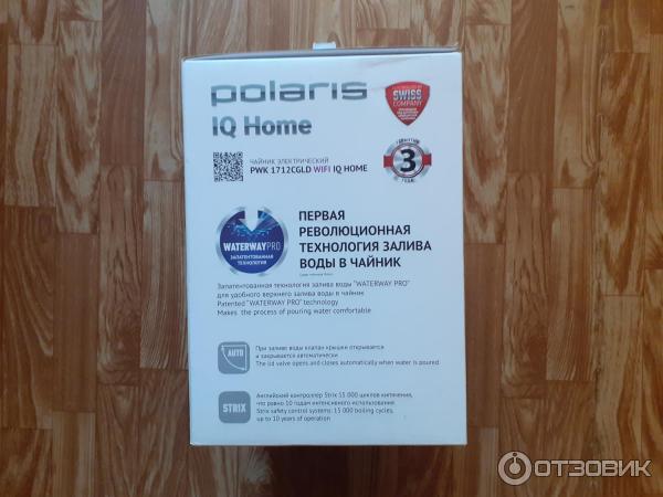 Электрочайник Polaris PWK 1712CGLD WIFI IQ Home фото