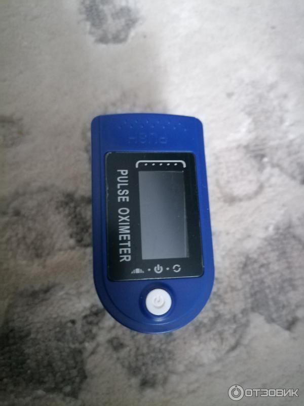 Пульсоксиметр на палец Fingertip Pulse Oximeter фото