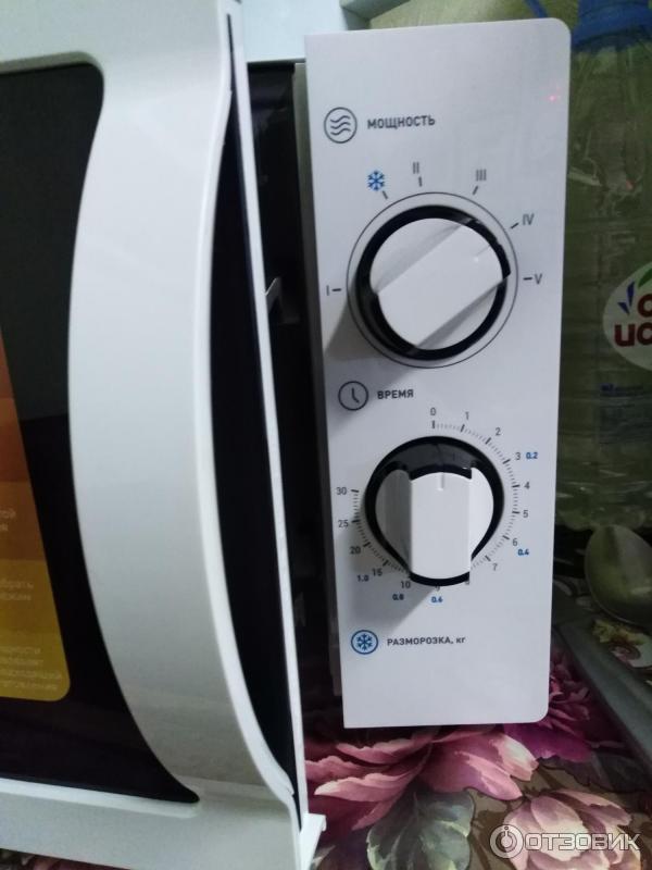 Отзыв о Микроволновая печь Vekta MS720CHW | Неплохая модель
