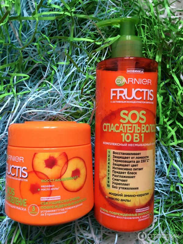 Маска для волос Garnier Fructis SOS Восстановление фото