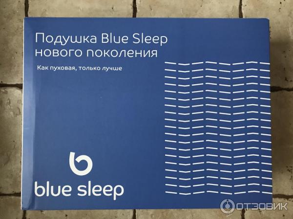 Подушка Blue Sleep Подушка в подушке фото