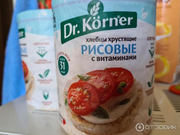 Хлебцы хрустящие Dr.Korner Рисовые фото