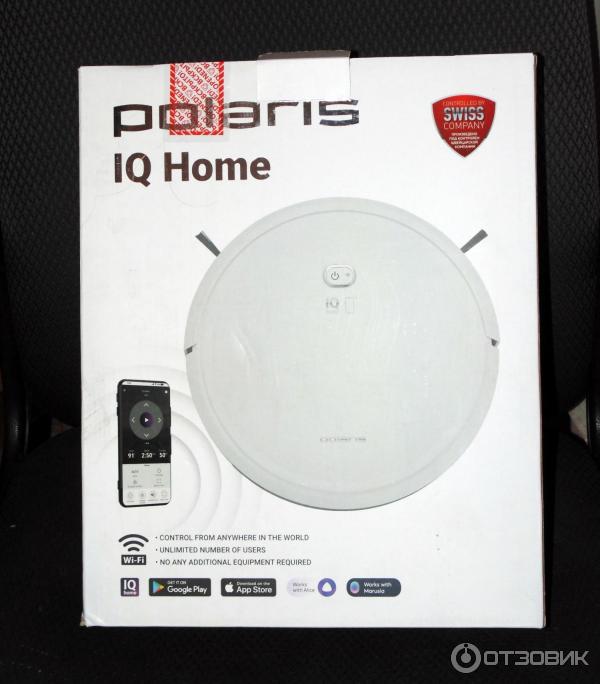 Робот-пылесос Polaris PVCR 1028 WI-FI IQ Home