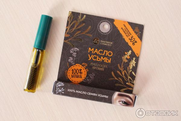 Масло усьмы для роста бровей Innovator Cosmetics фото