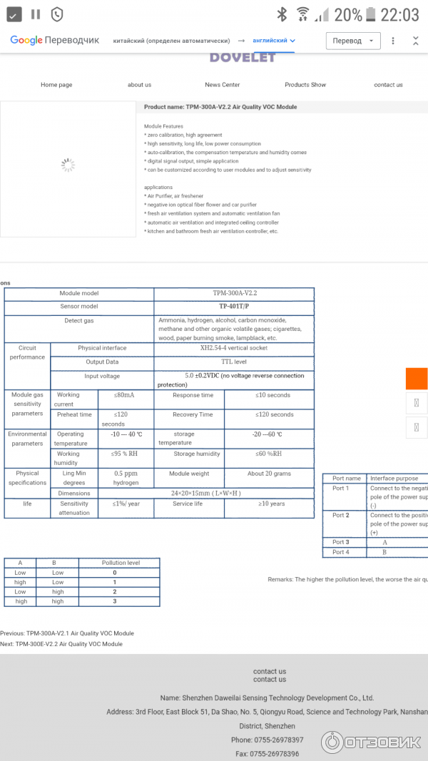 Даташит на датчик tpm-300a-v2.2