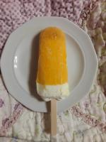 Пломбир ванильный в апельсиновой глазури "Чистая Линия" фото