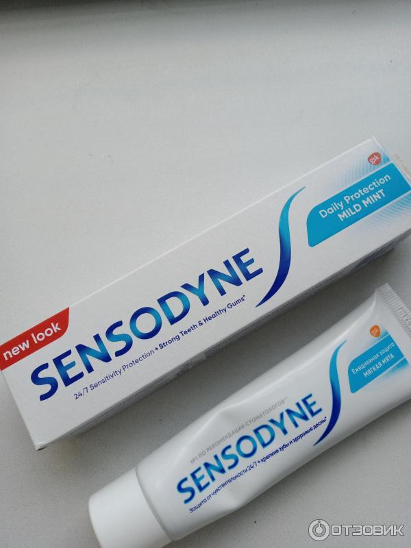 Зубная паста Sensodyne Ежедневная защита фото