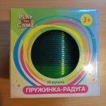 Игрушка Play the Game "Пружинка-радуга" фото