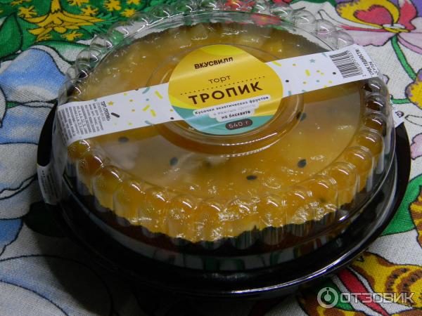 Торт ВкусВилл Тропик фото