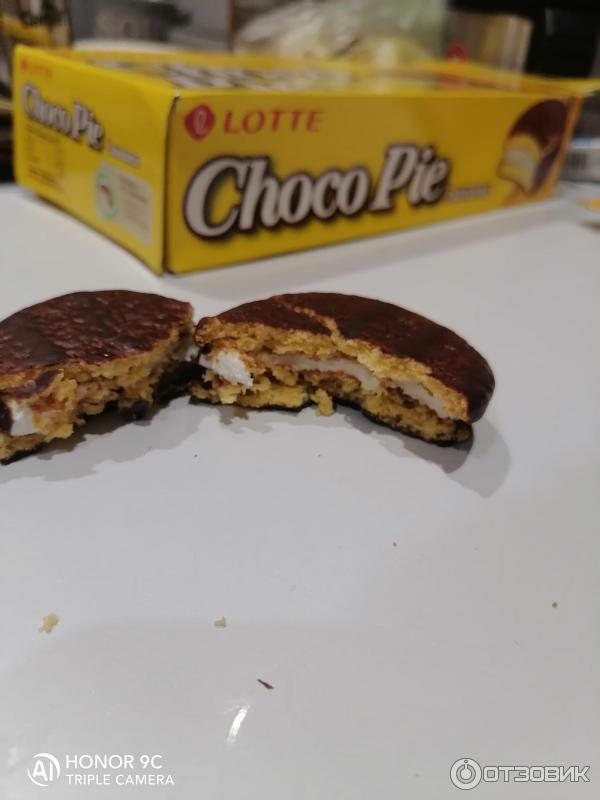 Печенье Lotte Choco Pie фото