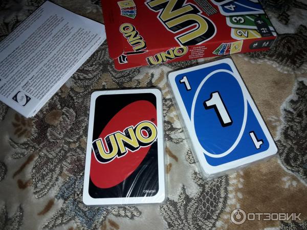 Настольная карточная игра UNO фото