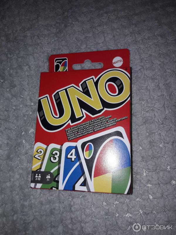 Настольная карточная игра UNO фото