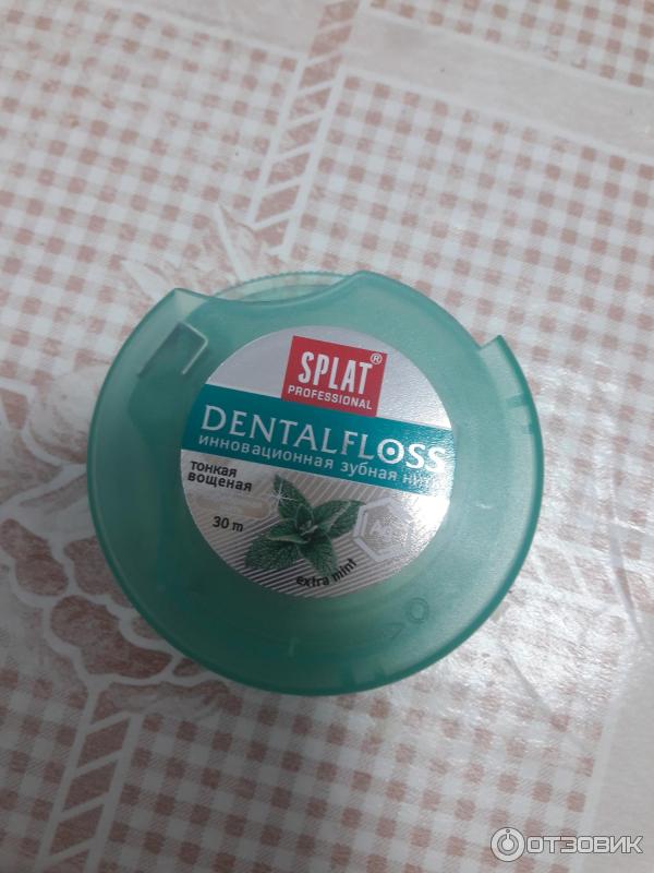 Зубная нить Splat Dental Floss фото