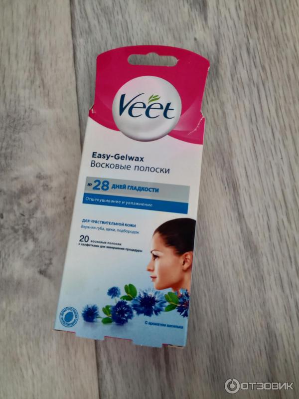 Восковые полоски Veet фото