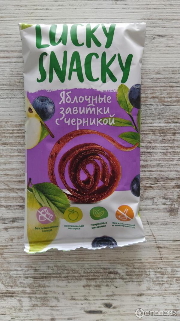 Яблочные завитки Lucky Snacky фото