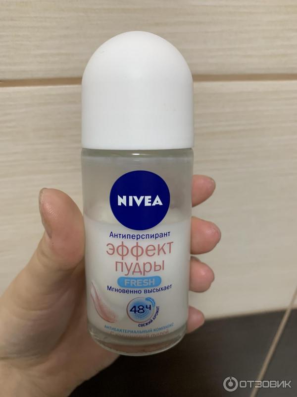 Шариковый дезодорант-антиперспирант Nivea Эффект пудры фото